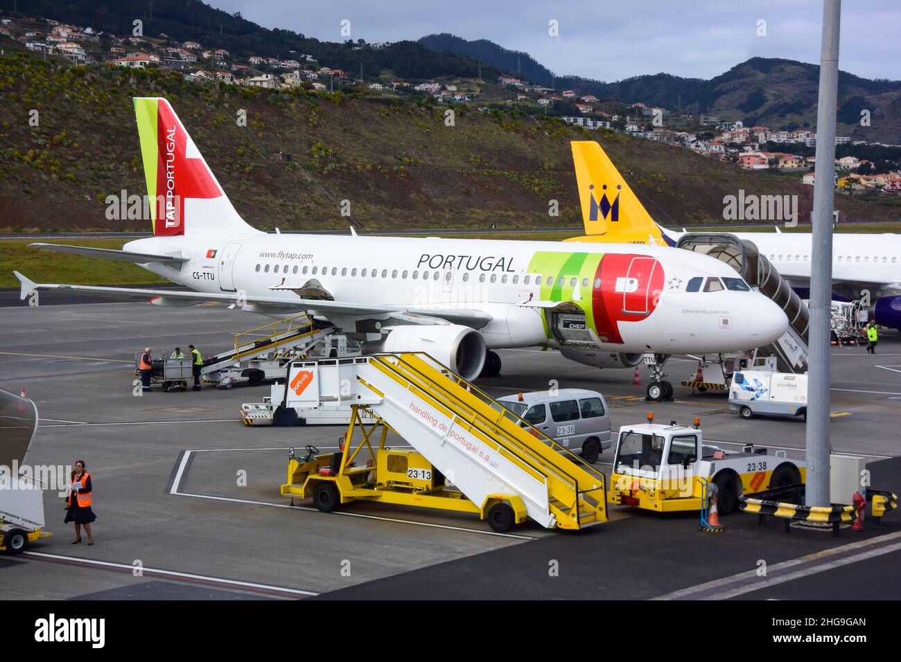 Madeira in the Canary Islands Stock Photo