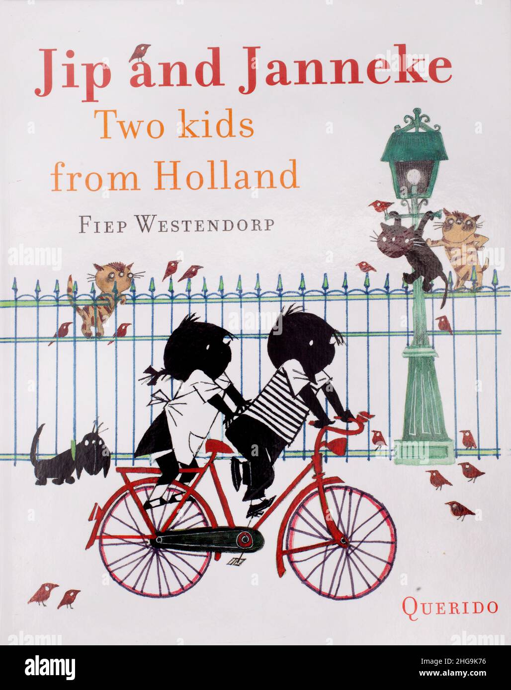 The book, Jip and Janneke, Two kids from Holland by Fiep Westendorp Stock Photo