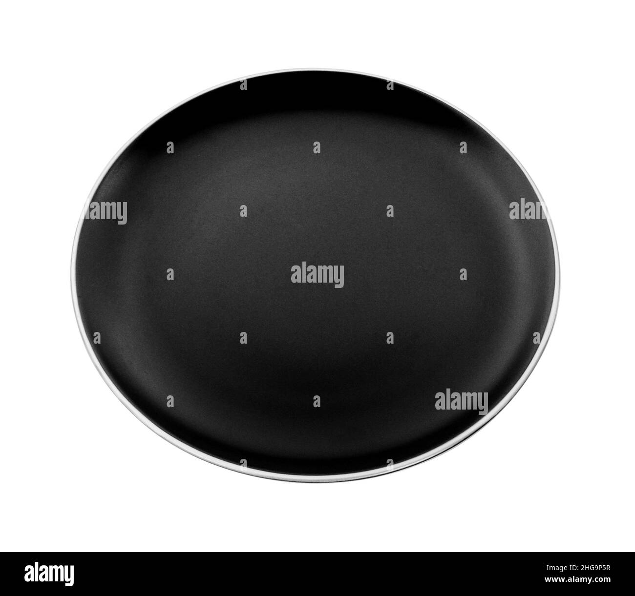 empty plate on white background Stock Photo - Alamy