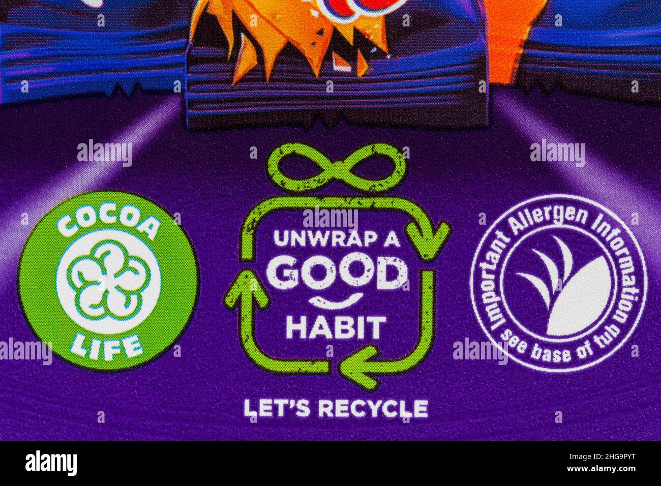 Cocoa life symbol cocoa life logo hires stock photography and images