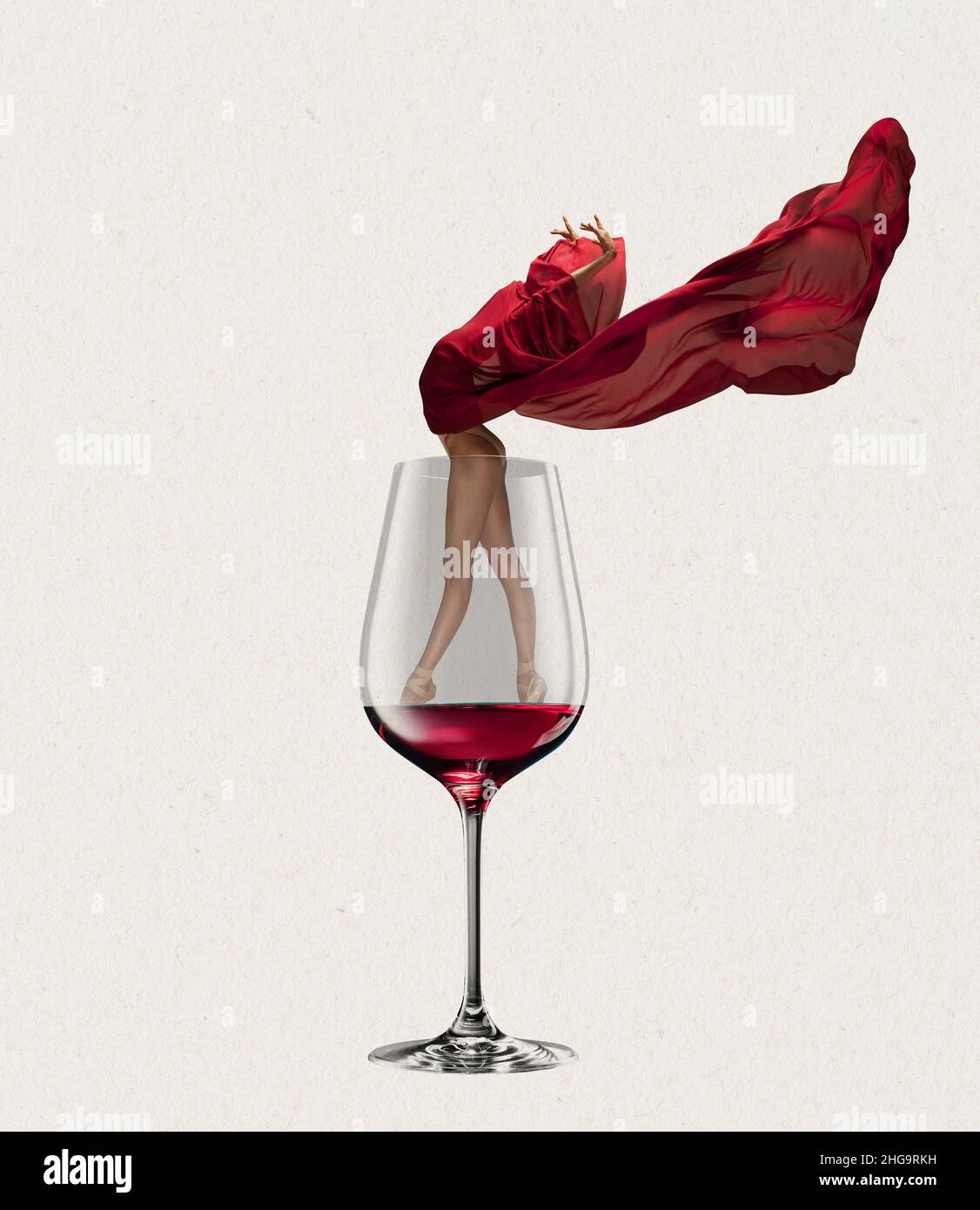 https://c8.alamy.com/comp/2HG9RKH/contemporary-art-collage-modern-design-party-mood-young-slim-girl-into-red-wine-glass-isolated-on-white-background-surrealism-2HG9RKH.jpg