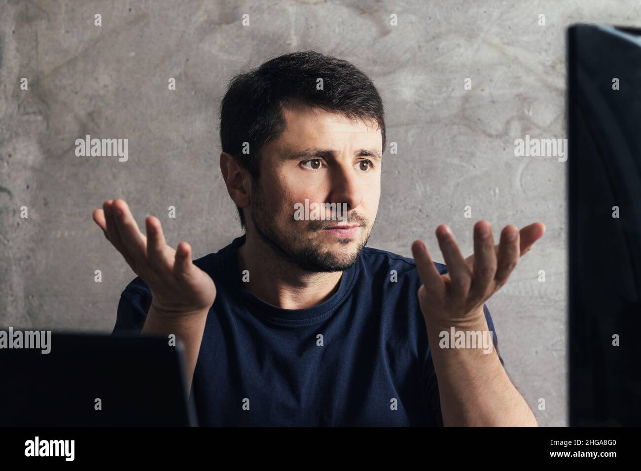 Bewildered by technology hires stock photography and images Alamy