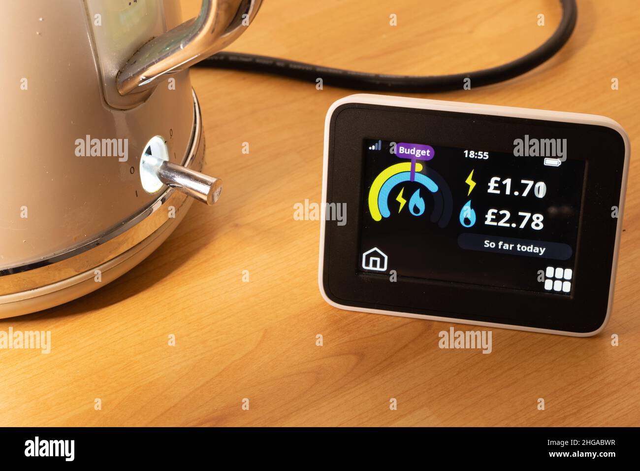 Smart meter display hi-res stock photography and images - Alamy