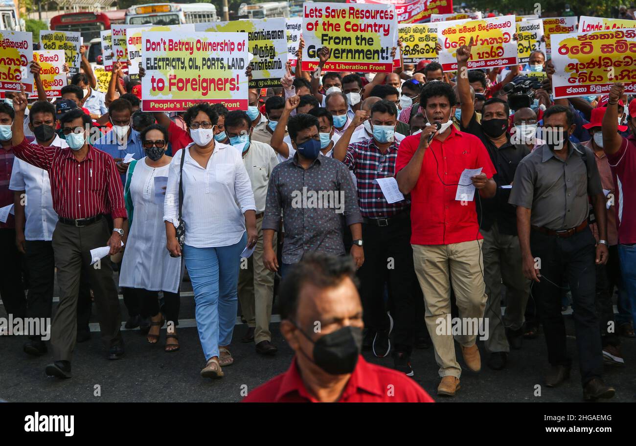 Janatha vimukthi peramuna hires stock photography and images Alamy