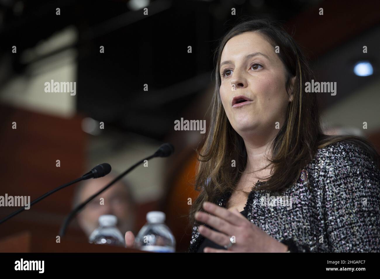Washington, United States. 19th Jan, 2022. House Republican Conference Chair Elise Stefanik, R