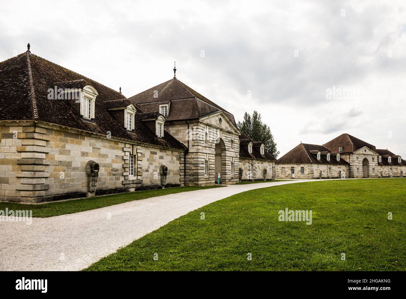 Royal Saltworks, saltworks Royale, UNESCO World Heritage Site, Arc-et-Senans, Doubs Department, Franche-Comte, France Stock Photo