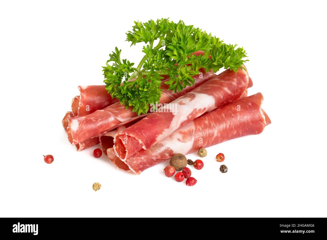 Coppa di Parma ham Stock Photo - Alamy