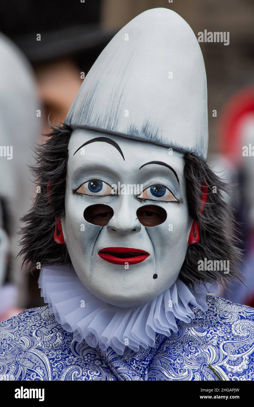 Carnival mask, Basel, Switzerland Stock Photo - Alamy