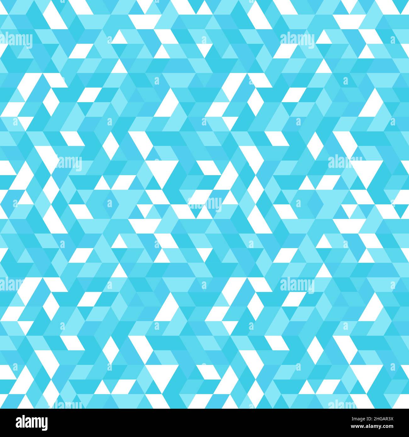 Geometric vector pattern with blue and white triangles and arrows ...