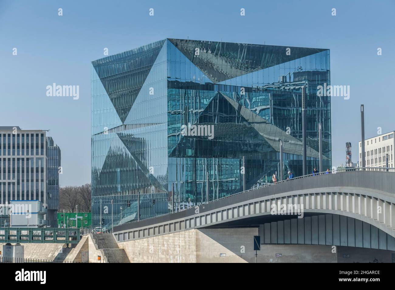 Cube office building, Washingtonplatz, Moabit, Mitte, Berlin, Germany Stock Photo Alamy