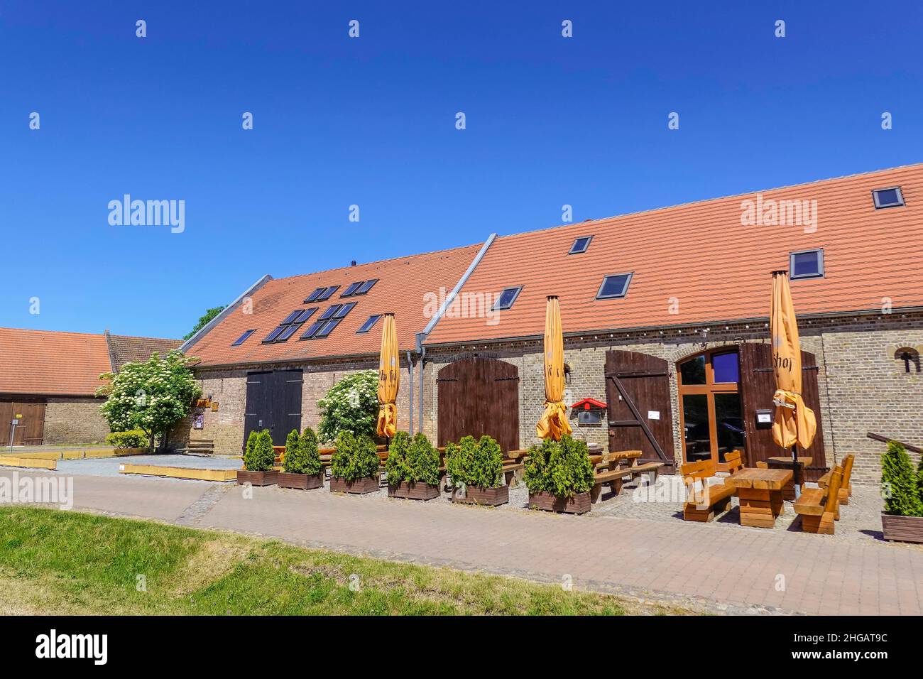 The historic barn district hi-res stock photography and images - Alamy