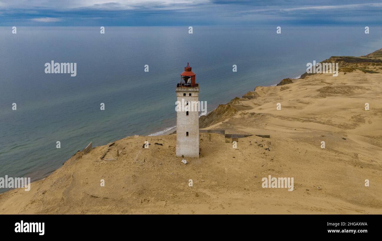 Rubjerg Knude Lighthouse Stock Photo