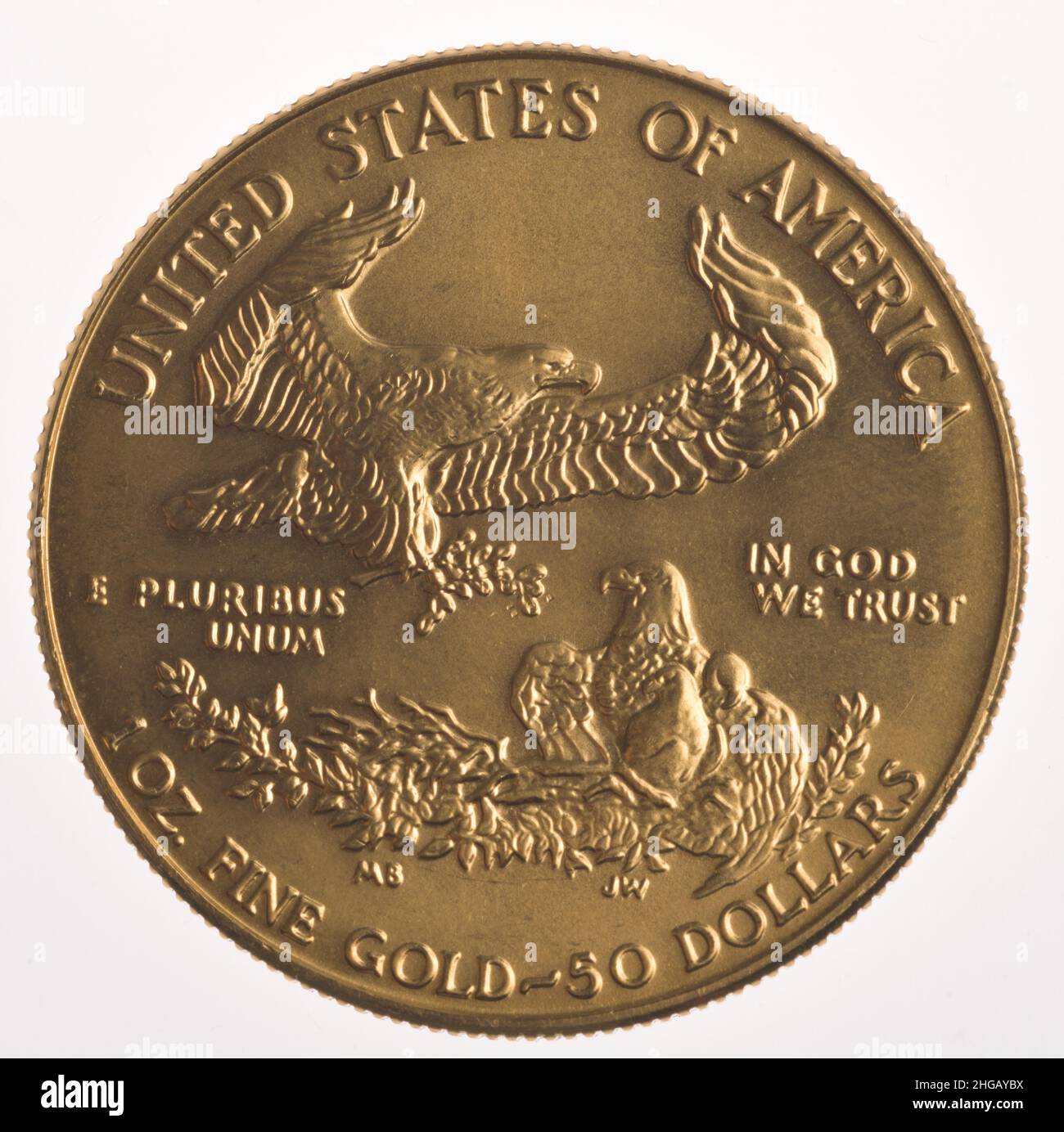 Plain gold coin hi-res stock photography and images - Alamy