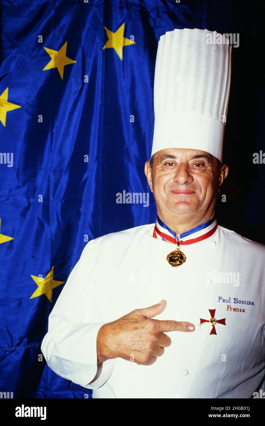 Archives 80ies: French Chef Paul Bocuse, France, 1992 Stock Photo - Alamy