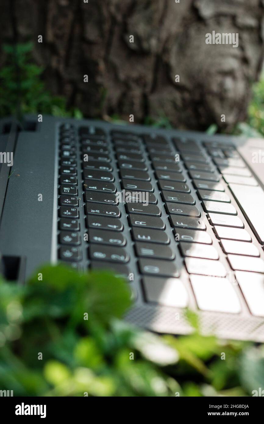 Keyboard outside hi-res stock photography and images - Alamy