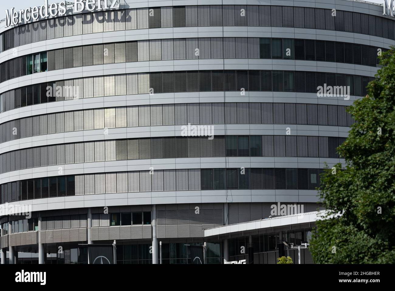 Warsaw, Poland June 15, 2021 Glass building in the capital of Poland