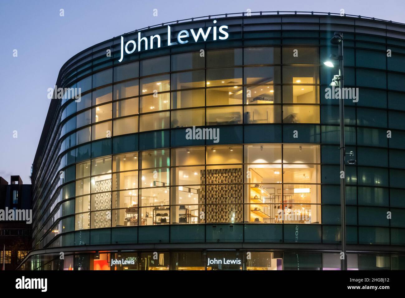 John Lewis department store in Liverpool Stock Photo Alamy