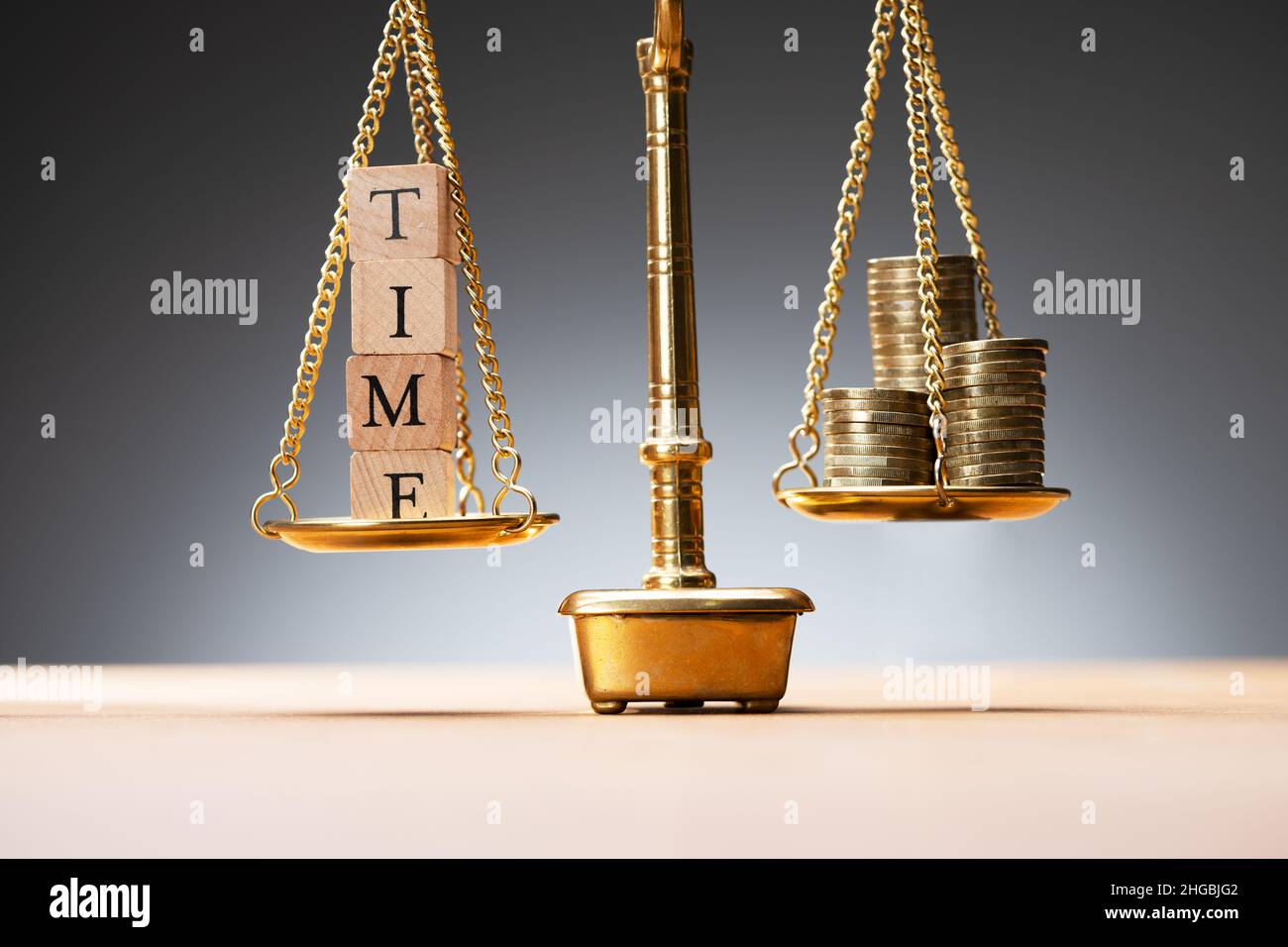 Scales Weighing Coins