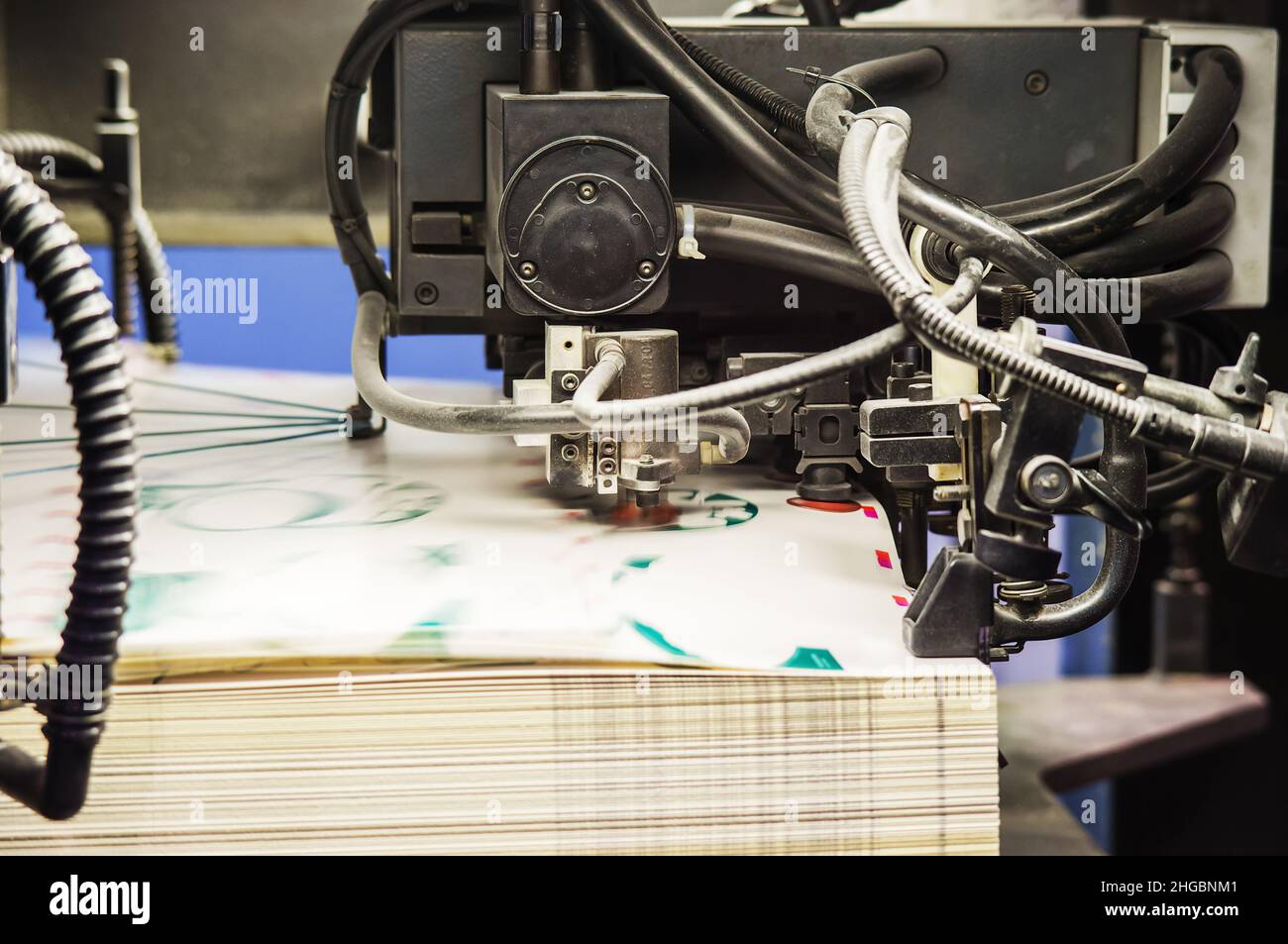 Printing equipment. Offset printing machine. A printing houses