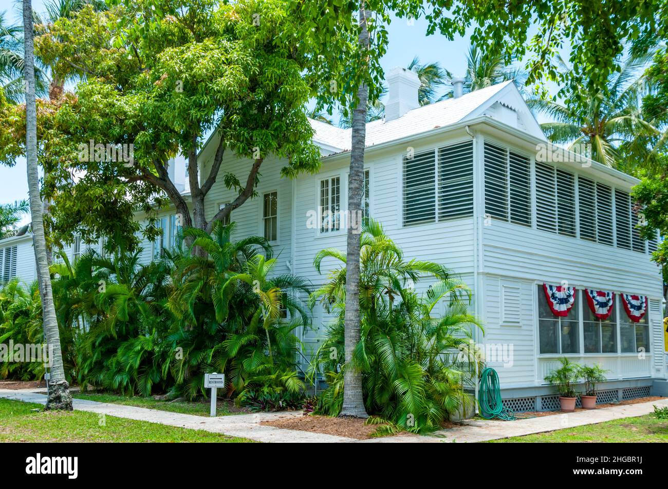 Truman key west little white house hires stock photography and images