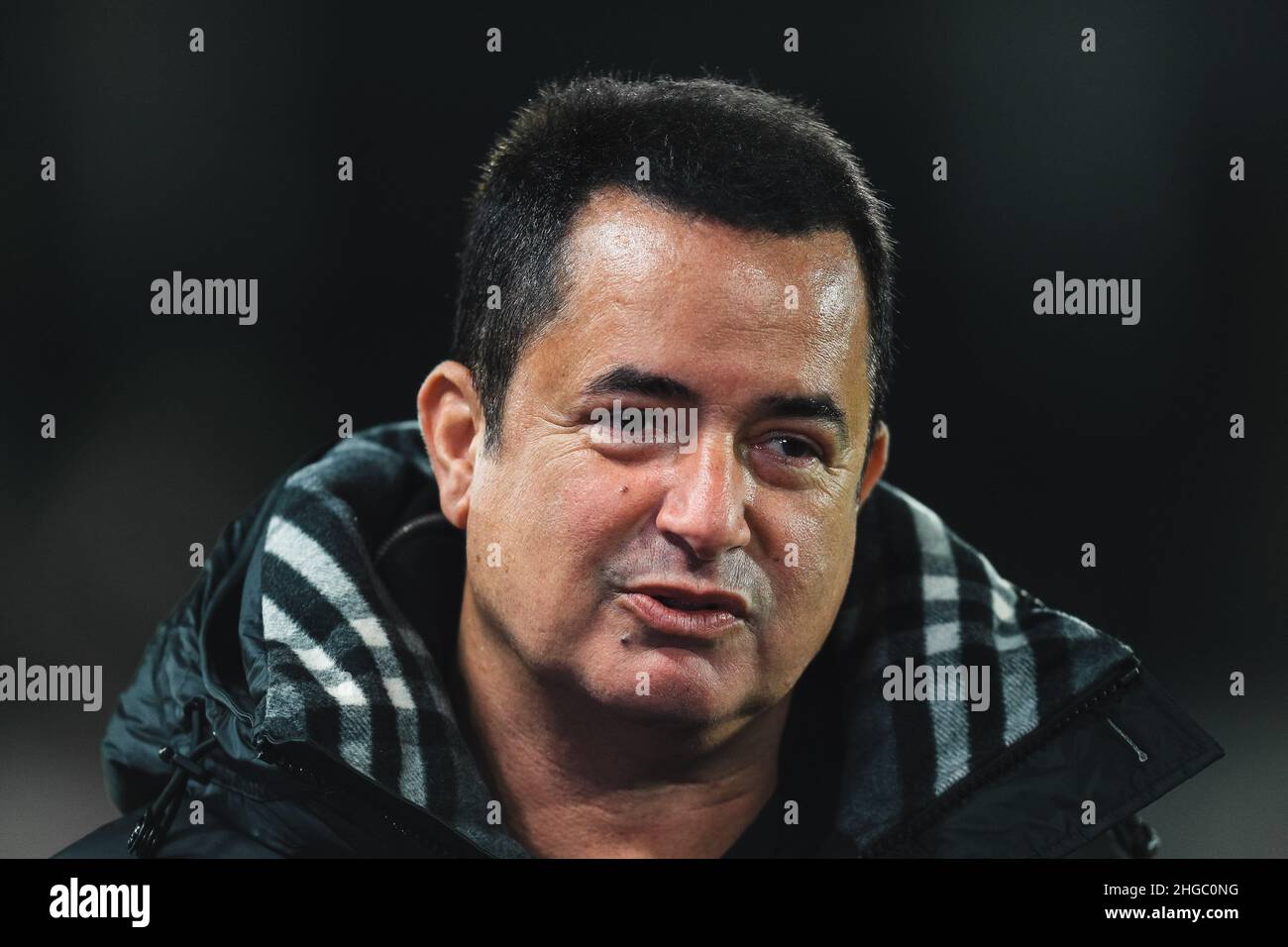 Hull, UK. 19th Jan, 2022. Acun Ilicali speaks ahead of his first game as Hull City FC owner in Hull, United Kingdom on 1/19/2022. (Photo by James Heaton/News Images/Sipa USA) Credit: Sipa USA/Alamy Live News Stock Photo