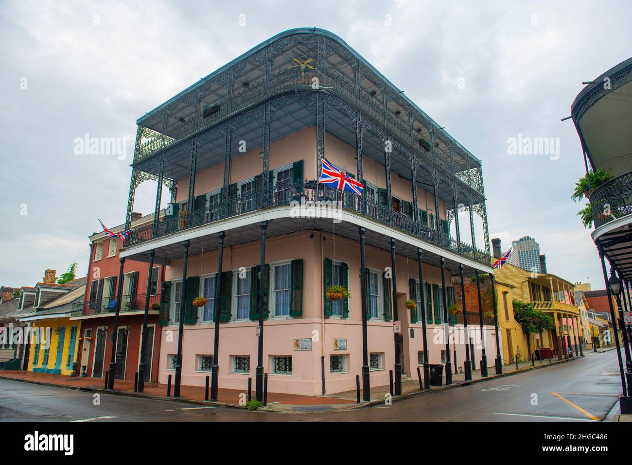 Gardette LePretre Mansion on 716 Dauphine Street at Orleans Street in