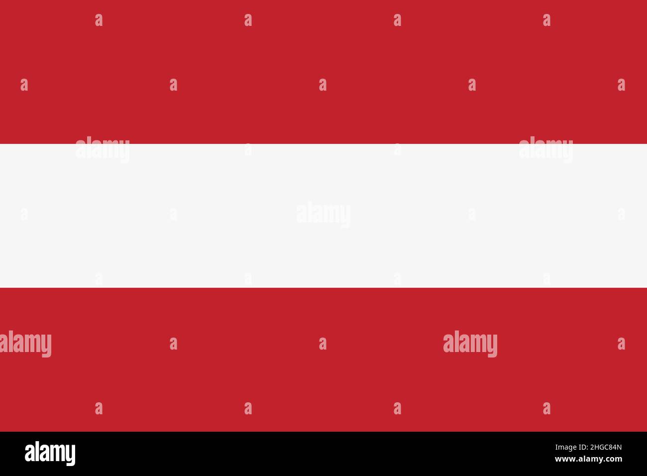 Austrian flag vector icon. Flag of Austria. Stock Vector
