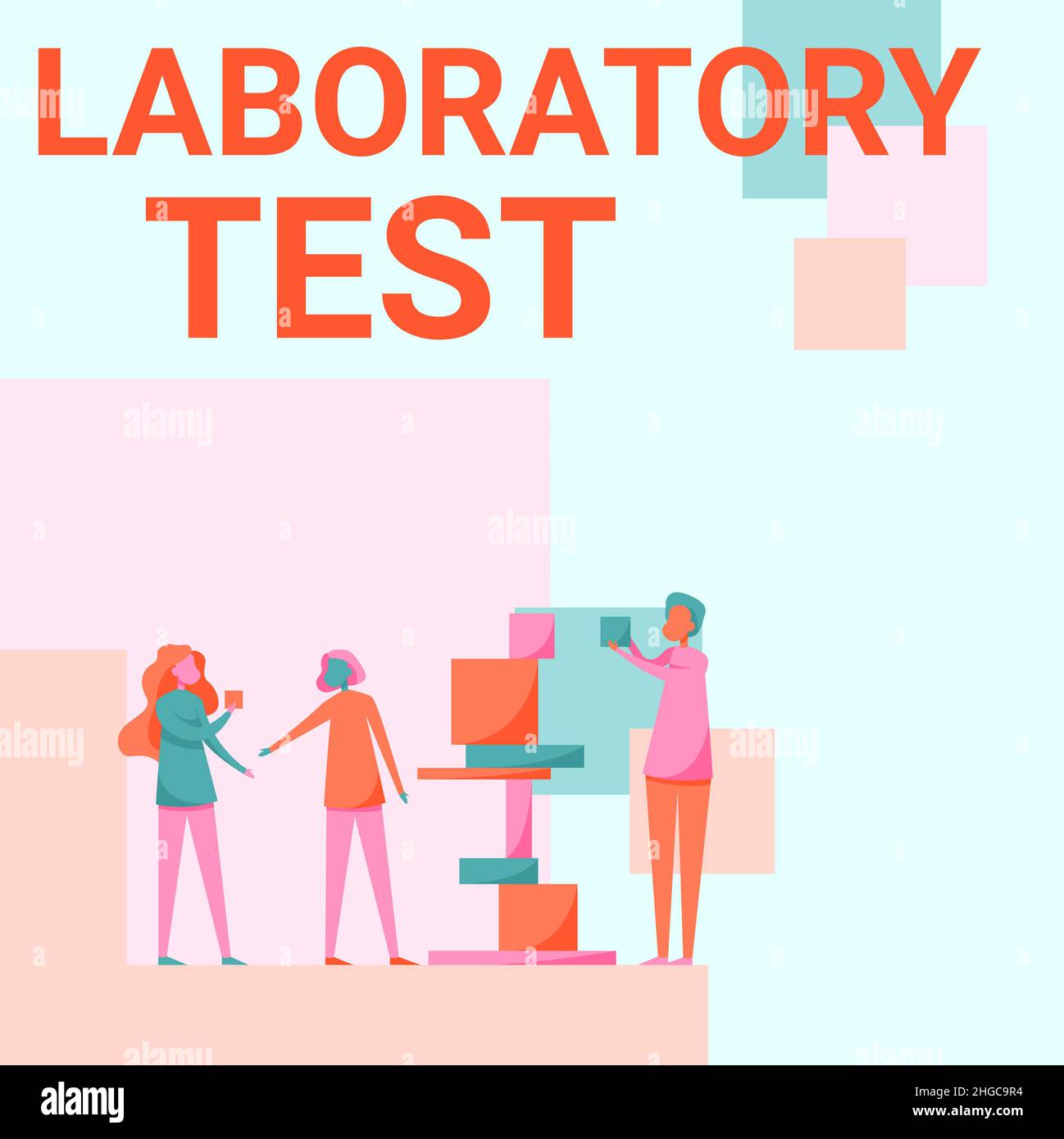 Lab Testing Need Signs Inspiration showing sign Laboratory Test. Business concept ...