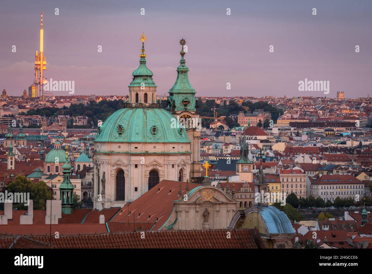 The amazing city of Prague Stock Photo