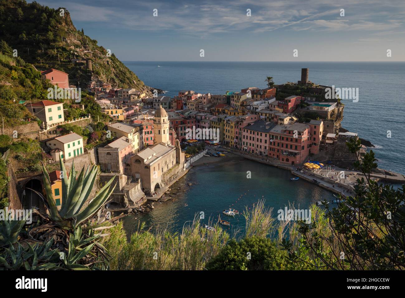 The amazing Cinque Terre, Italy Stock Photo