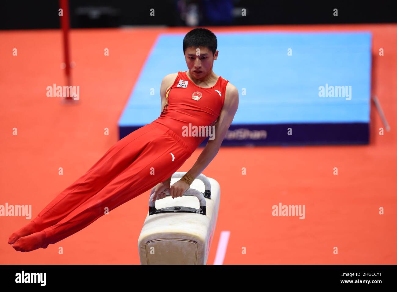 Kitakyushu Men's Apparatu Final Pommel Horse at Kitakyushu General