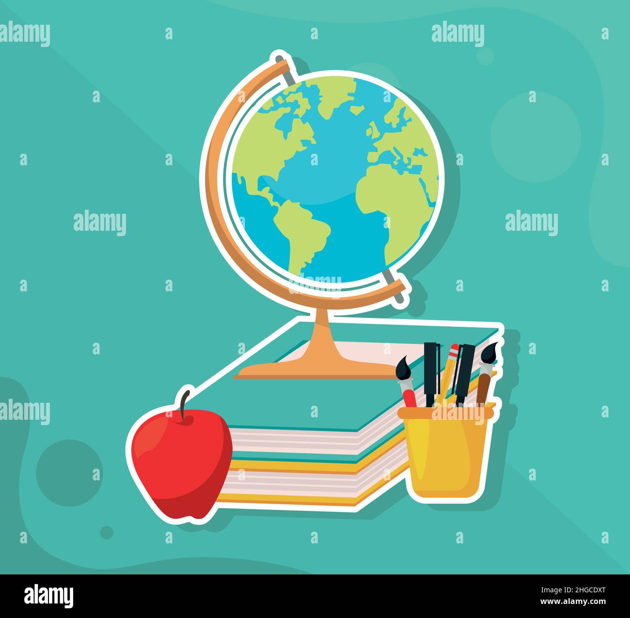 earth map and supplies Stock Vector Image & Art - Alamy
