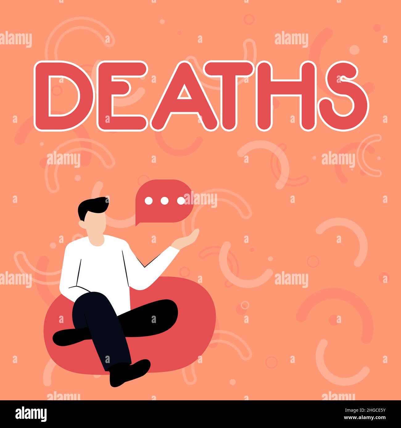 Demise Picture Example Conceptual caption Deaths. Conceptual photo permanent cessation of all ...