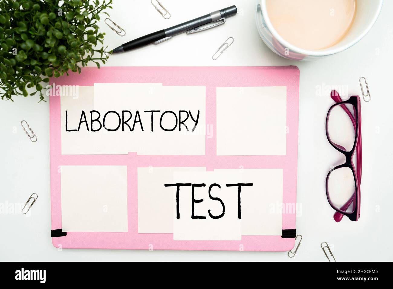 Lab Testing Need Signs Inspiration showing sign Laboratory Test. Business concept ...