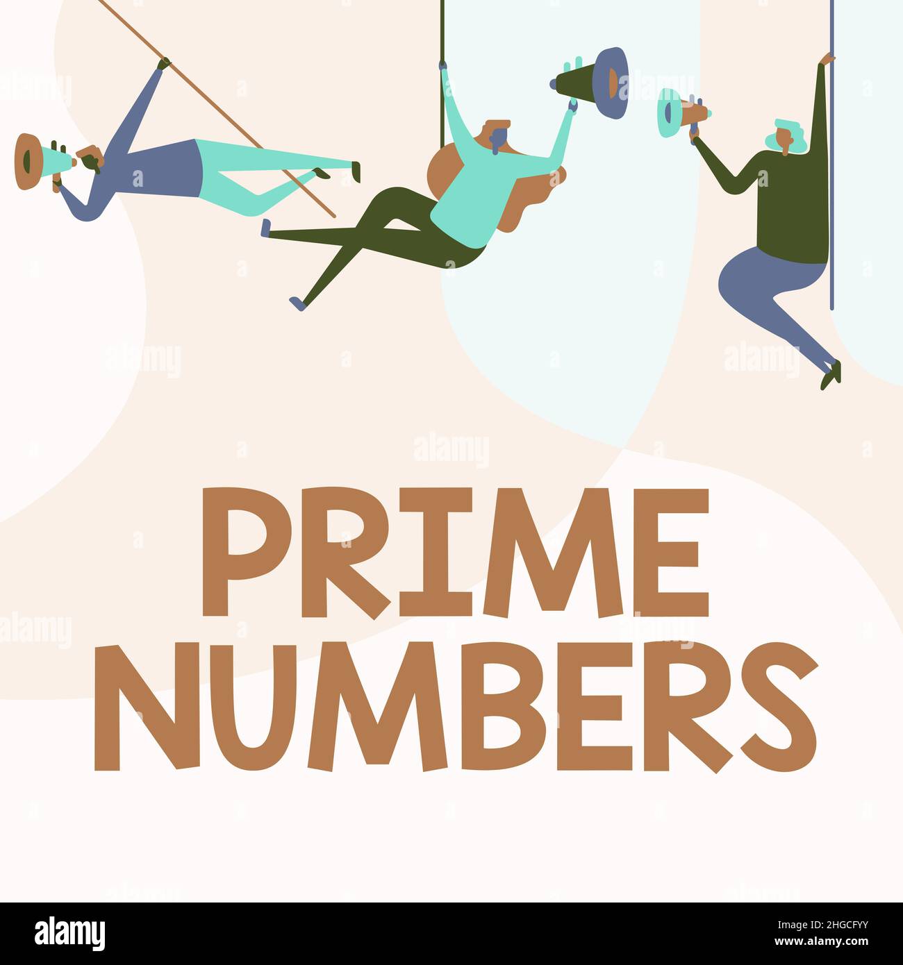 Hand writing sign Prime Numbers. Concept meaning a positive integer ...
