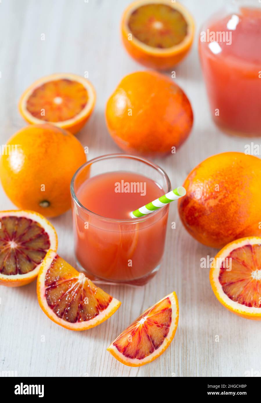 blood orange juice Stock Photo Alamy