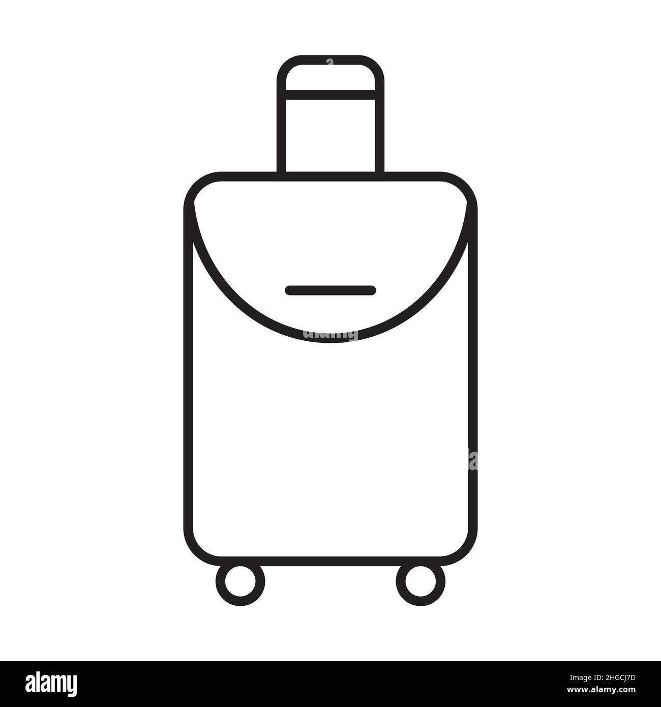 Travel bag icon for your web design, logo, infographic, UI ...