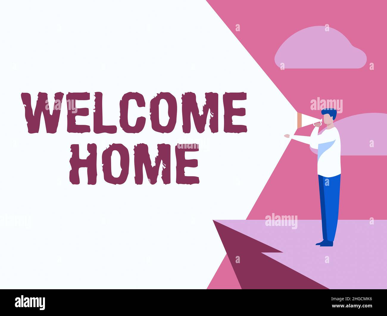 WELCOME HOME DEFINITION MEANING visual data 3