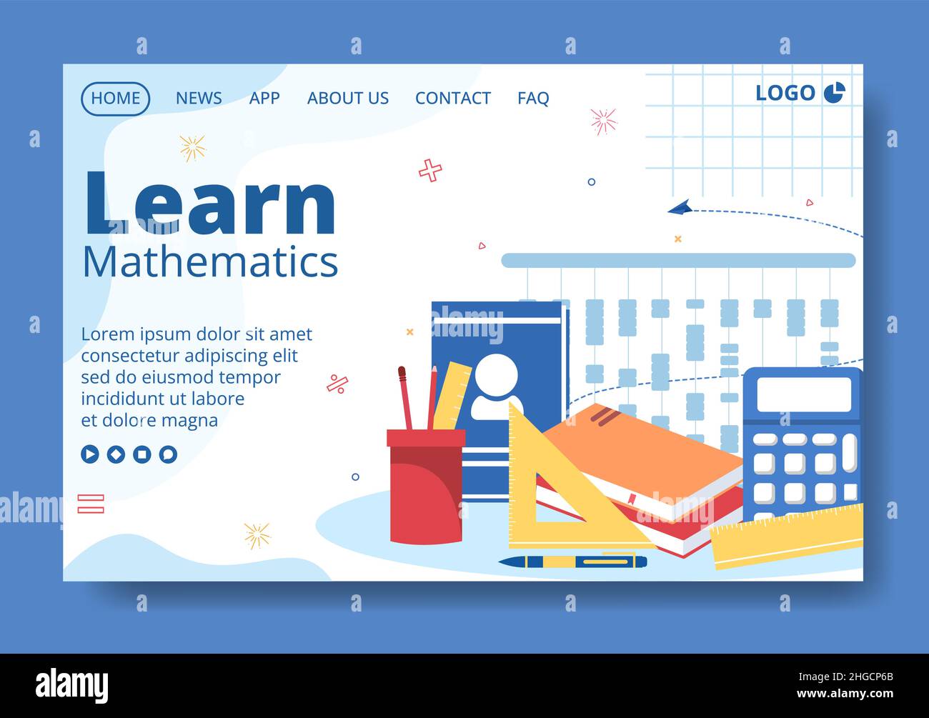 math backgrounds for web pages