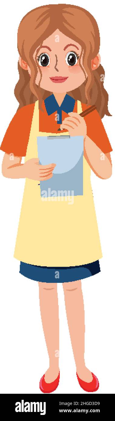 Cartoon waitress taking order hi-res stock photography and images - Alamy Cartoon waitress taking order hi-res stock photography and images - Alamy