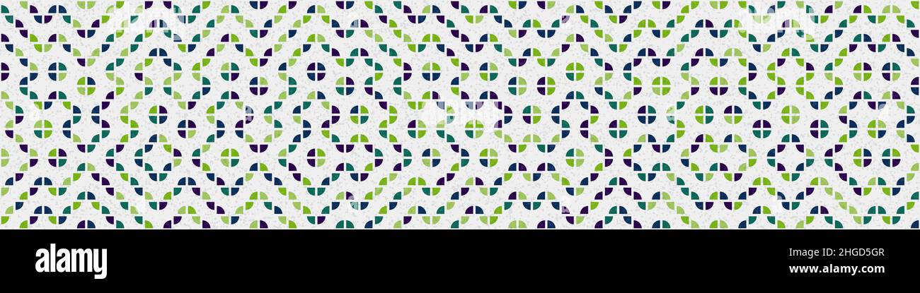 Abstract Geometrical generative computational art illustration Stock Vector