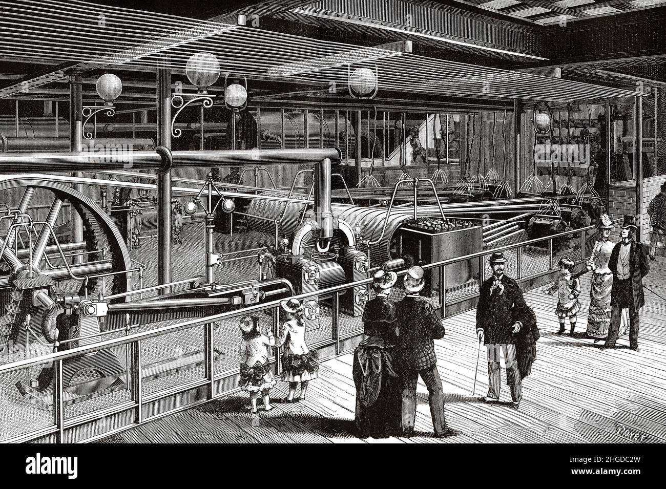 factory machines in the industrial revolution