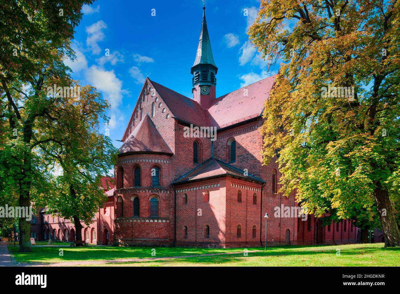 Former Cistercian Lehnin Monastery, St Mary’s gothic Church, Brandenburg, Germany Stock Photo