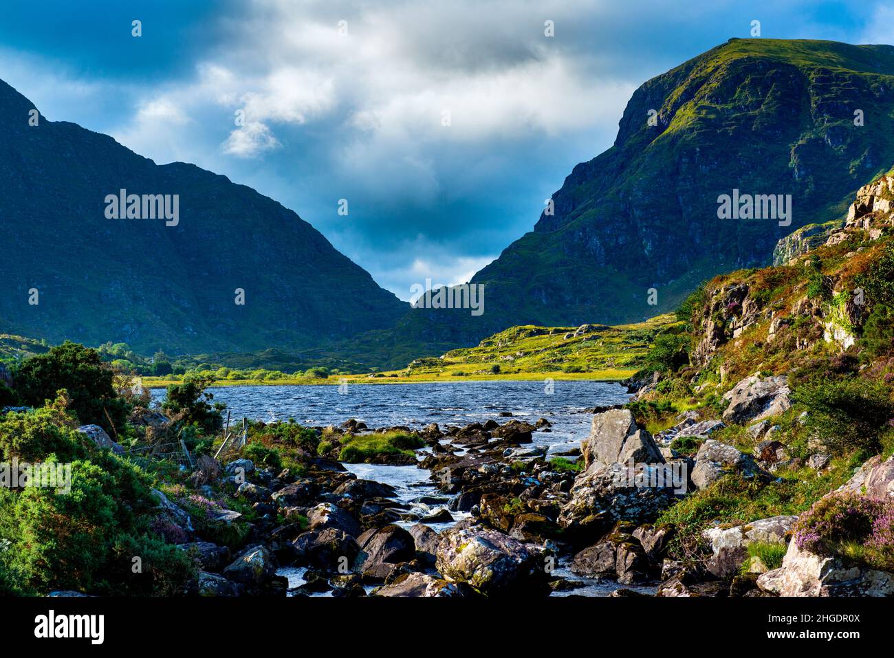 Gap of Dunloe, Killarney National Park, County Kerry, Ireland Stock Photo