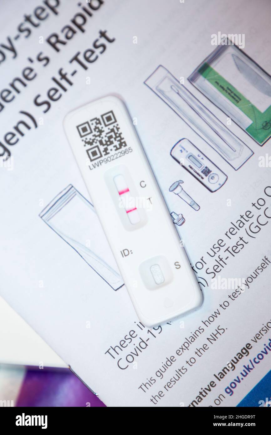 Lateral flow test / LFT / LFD / lateral flow device kit having tested