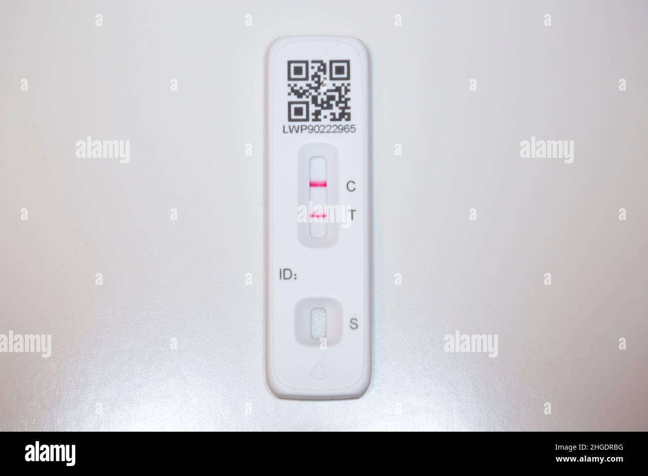 Lateral flow test / LFT / LFD / lateral flow device kit having tested