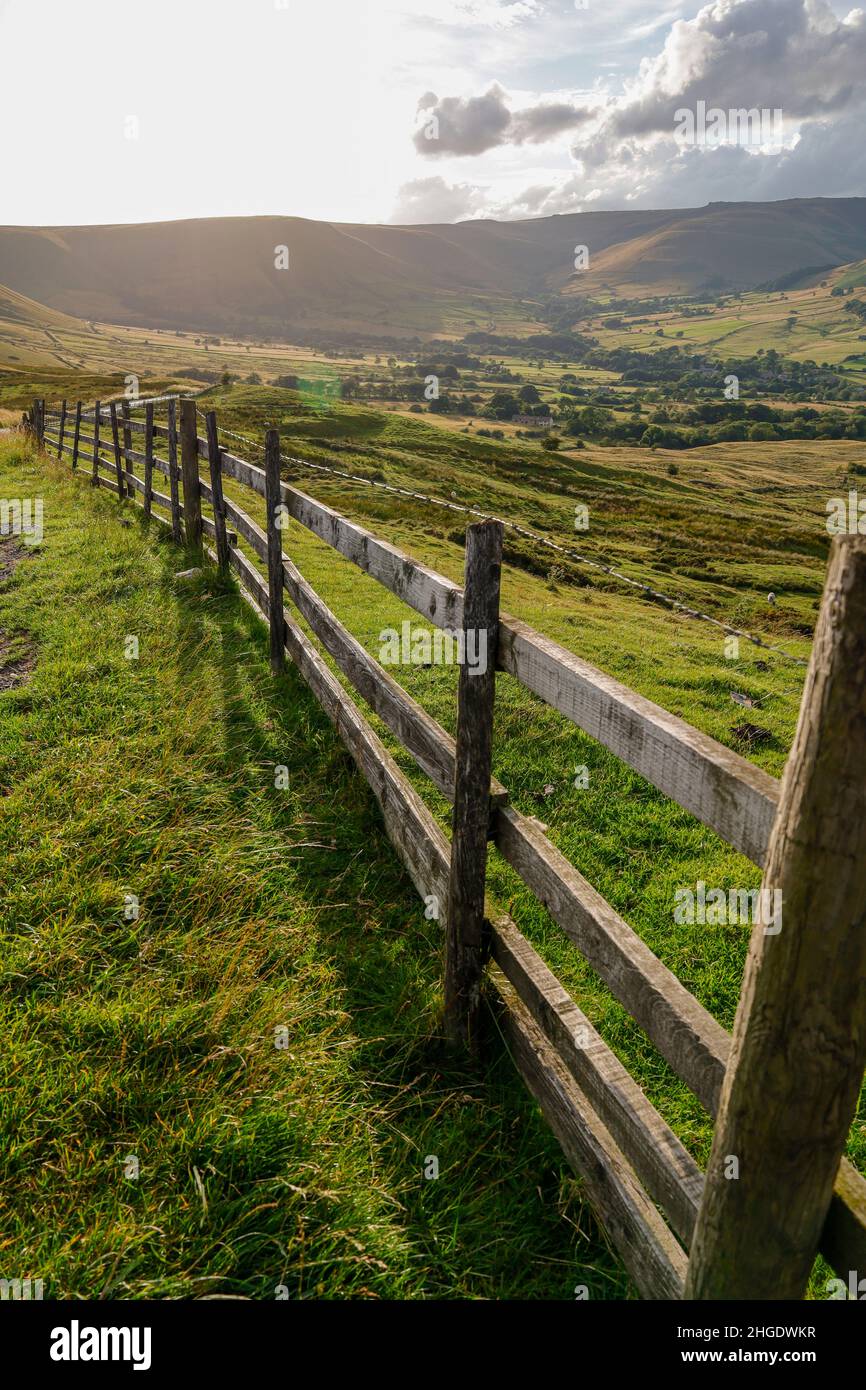 Derbyshire Peak District National Park England UK Stock Photo