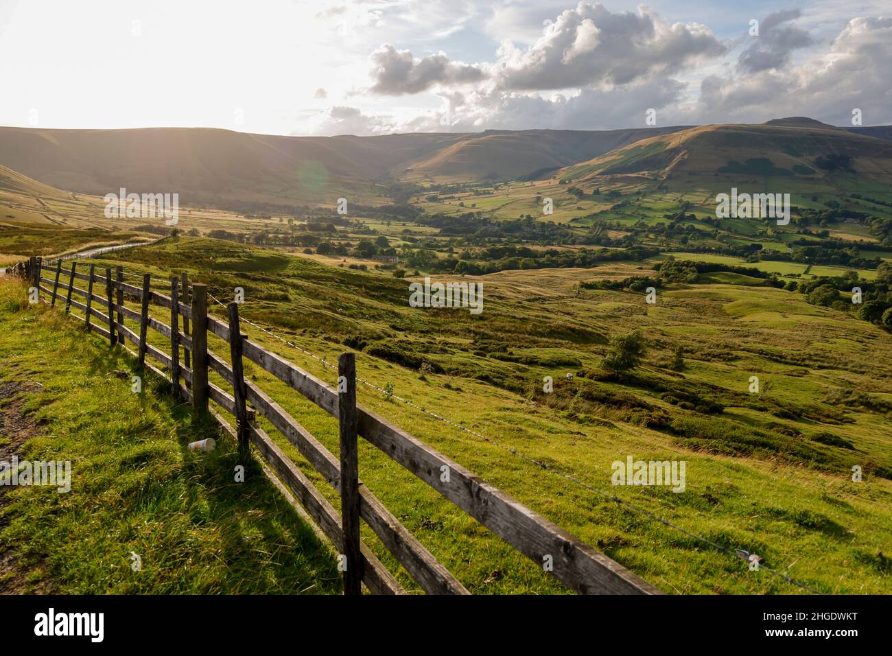 Derbyshire Peak District National Park England UK Stock Photo