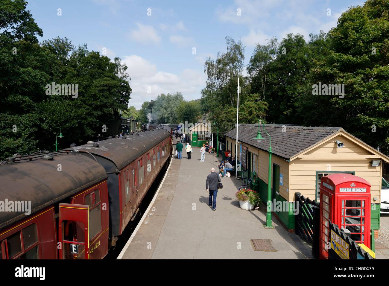 Pickering station North Yorkshire Railway England UK Stock Photo Alamy