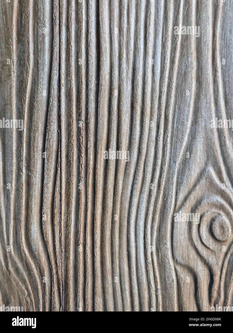 Old brown shera wood panels are patterned like real wood used in the ...